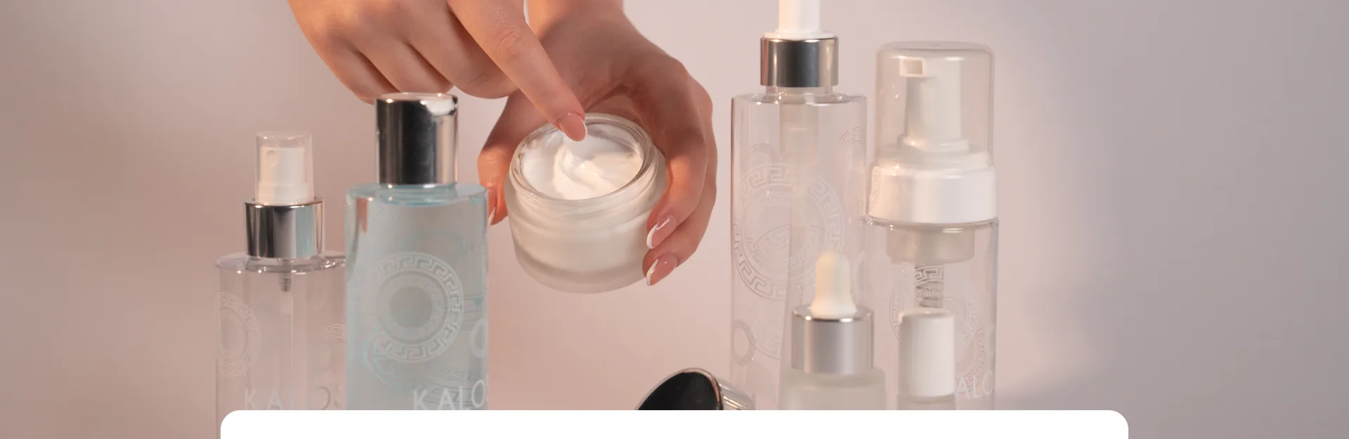 Flaconi e vasi cosmetici Ho.Bag della linea Kalos